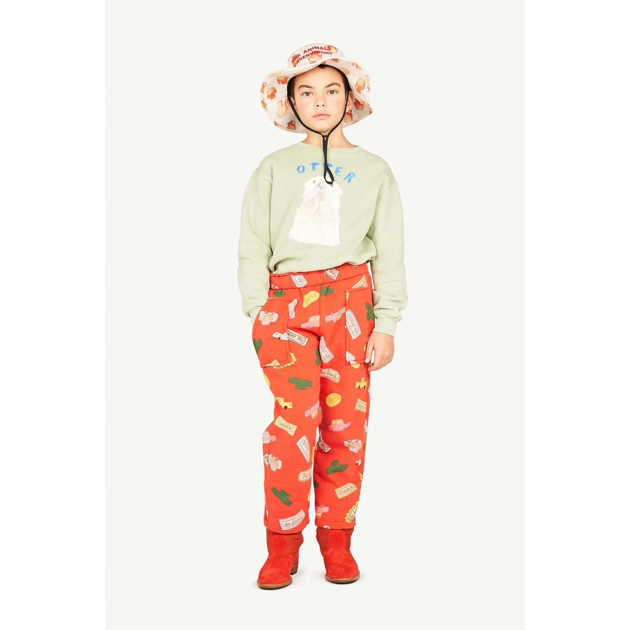 Horse Sweatpants Red