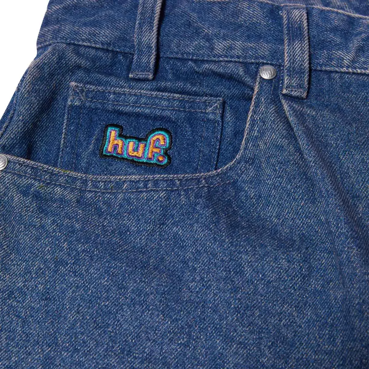 Huf - Cromer Washed Pants Blue Night
