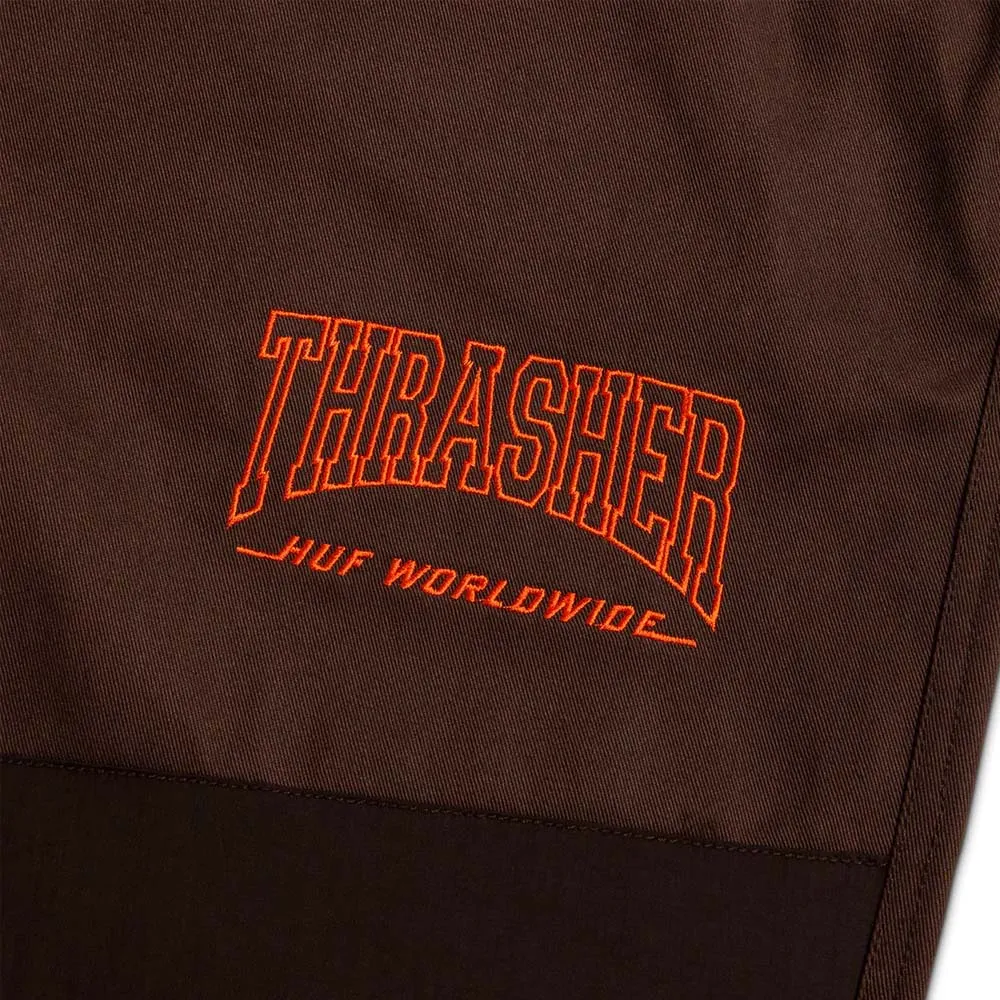 Huf - Thrasher Field Crew Pants Chocolate