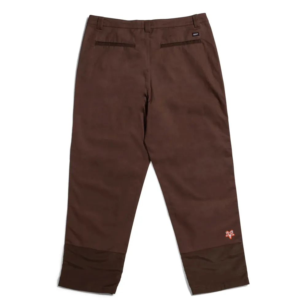 Huf - Thrasher Field Crew Pants Chocolate