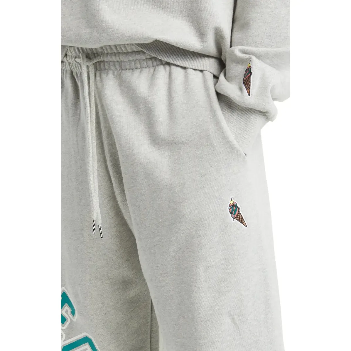 ICECREAM Men Orientation Sweatpant Heather Grey