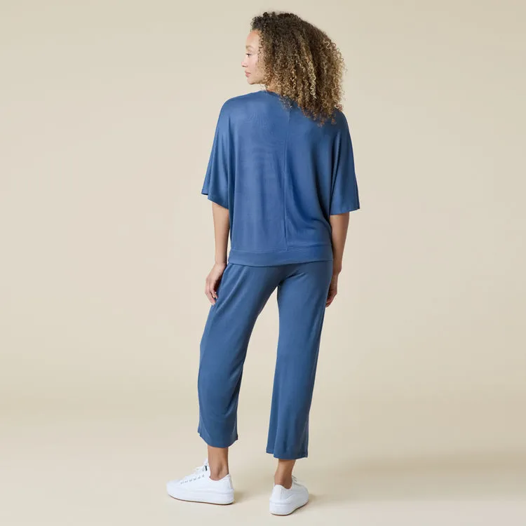 Indigo Dream Capri Lounge Set