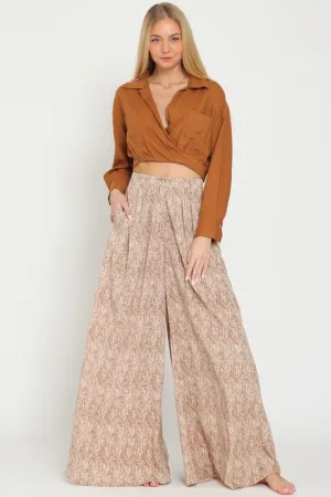Italian Terrace Wide Leg Pant