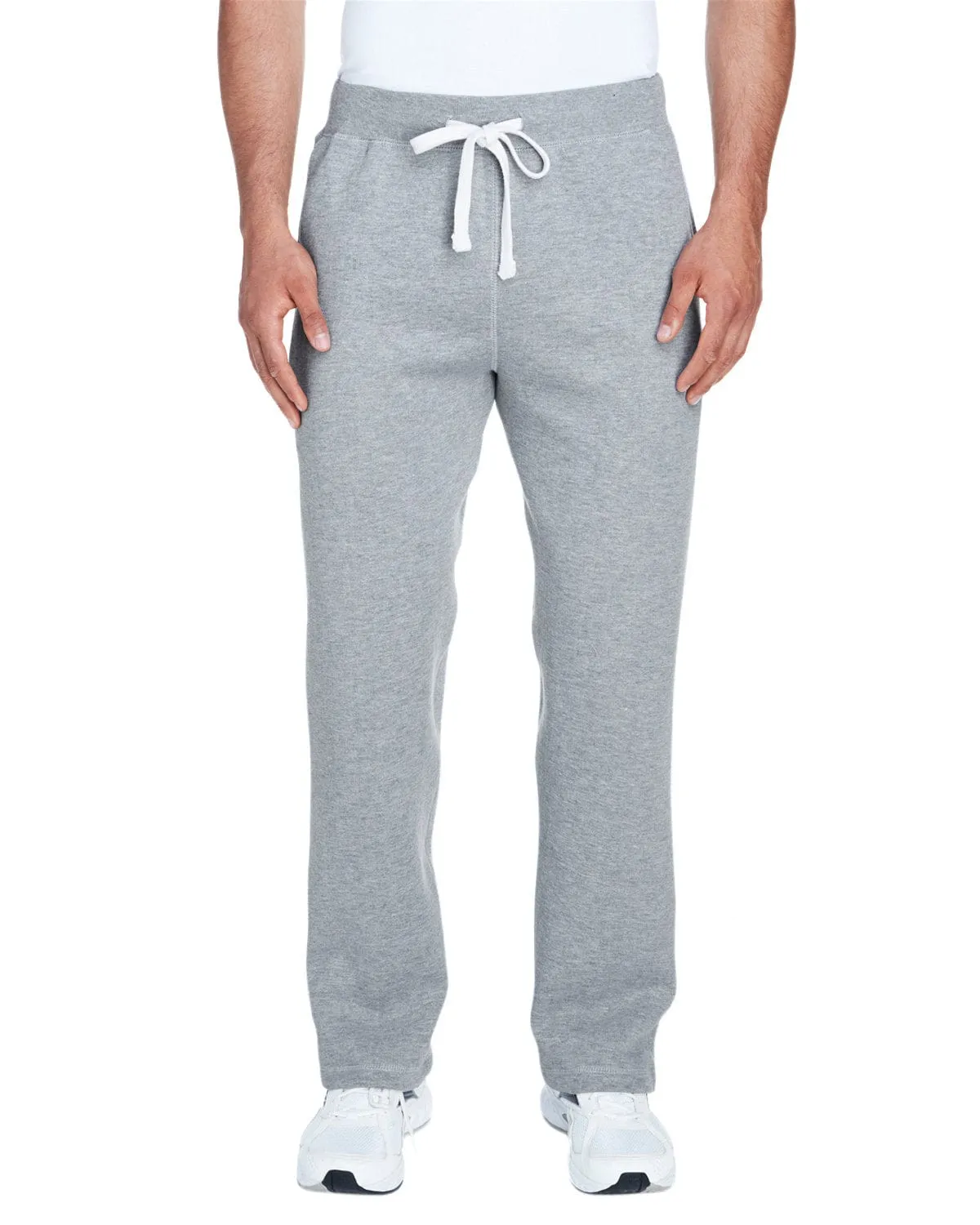 J America Adult Premium Open Bottom Fleece Pant