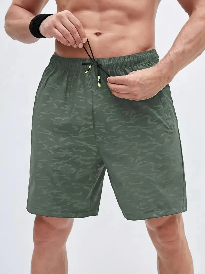 James Breathable Shorts with Zippered Pockets