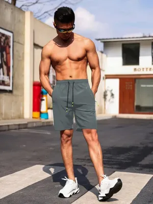 James Breathable Shorts with Zippered Pockets