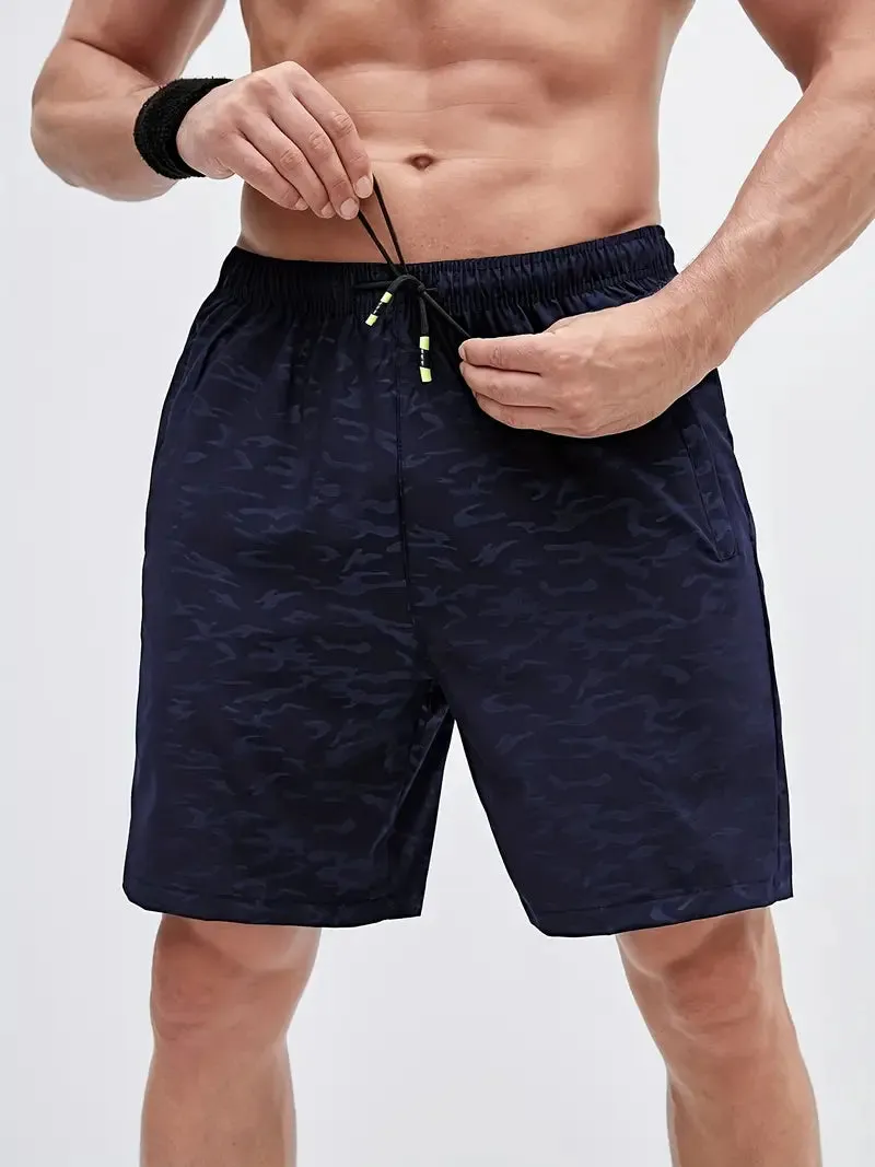 James Breathable Shorts with Zippered Pockets