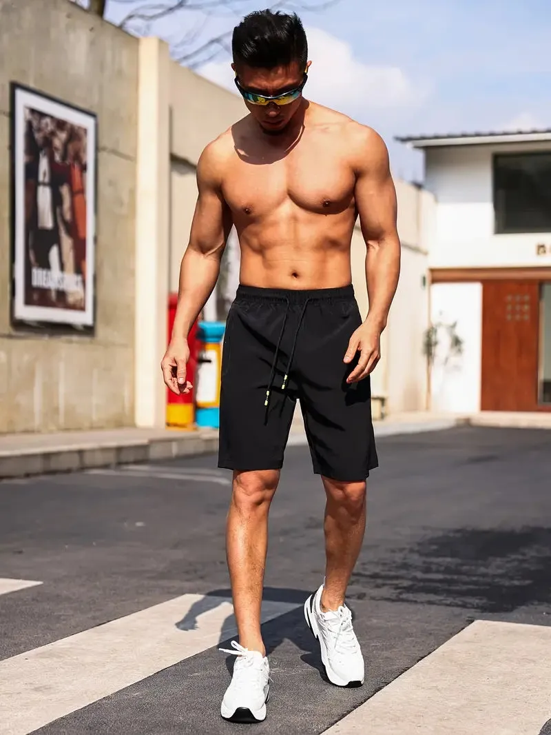 James Breathable Shorts with Zippered Pockets