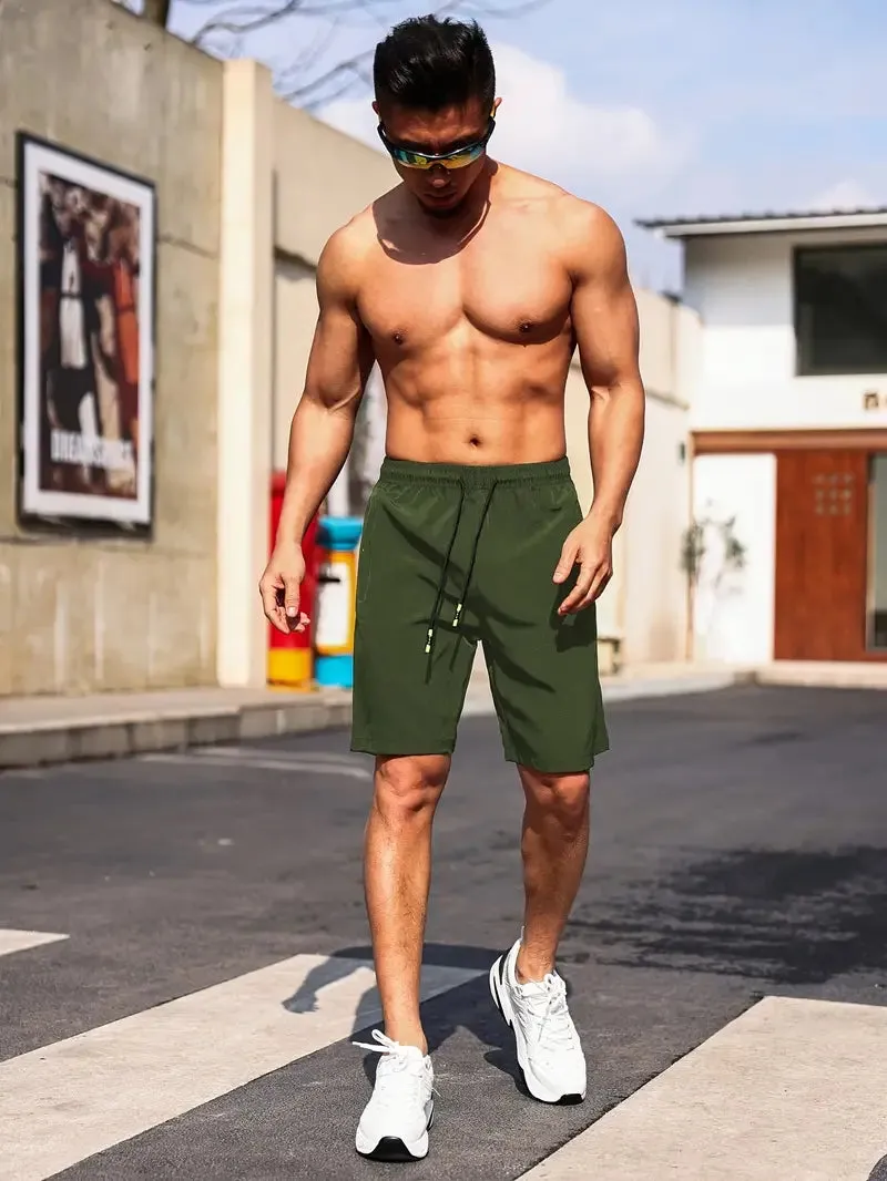 James Breathable Shorts with Zippered Pockets