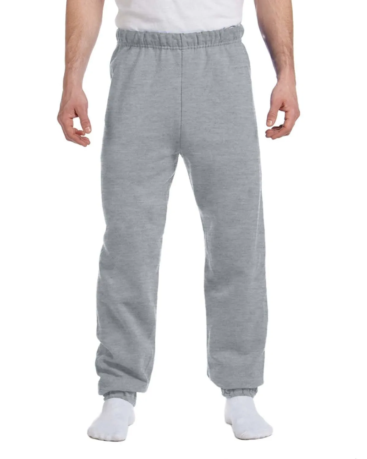 Jerzees 50/50 Fleece Sweatpants | Athletic Heather