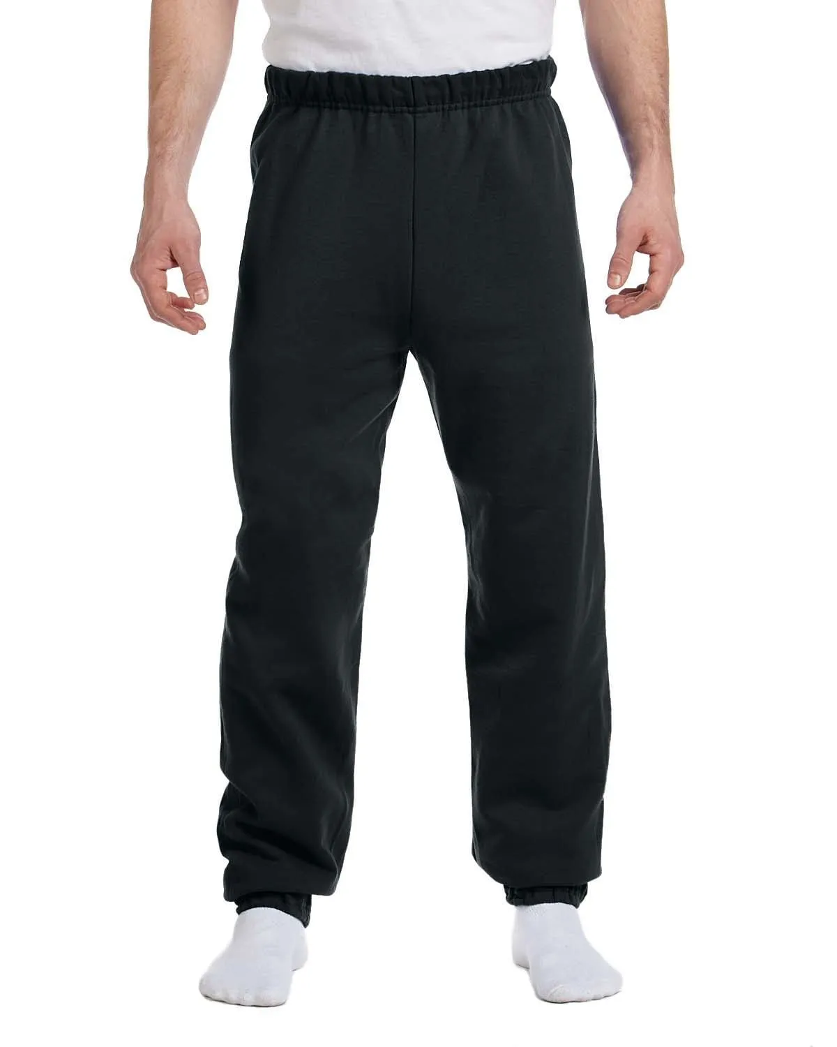 Jerzees 50/50 Fleece Sweatpants | Black