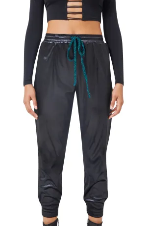Jet Liquid Slacks