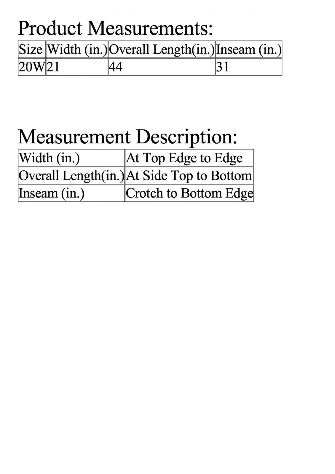 JM Collection Plus Size Curvy Fit Straight Leg Pants
