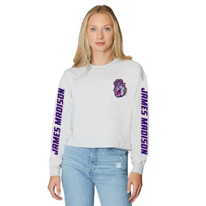 JMU Varsity Gray Crewneck