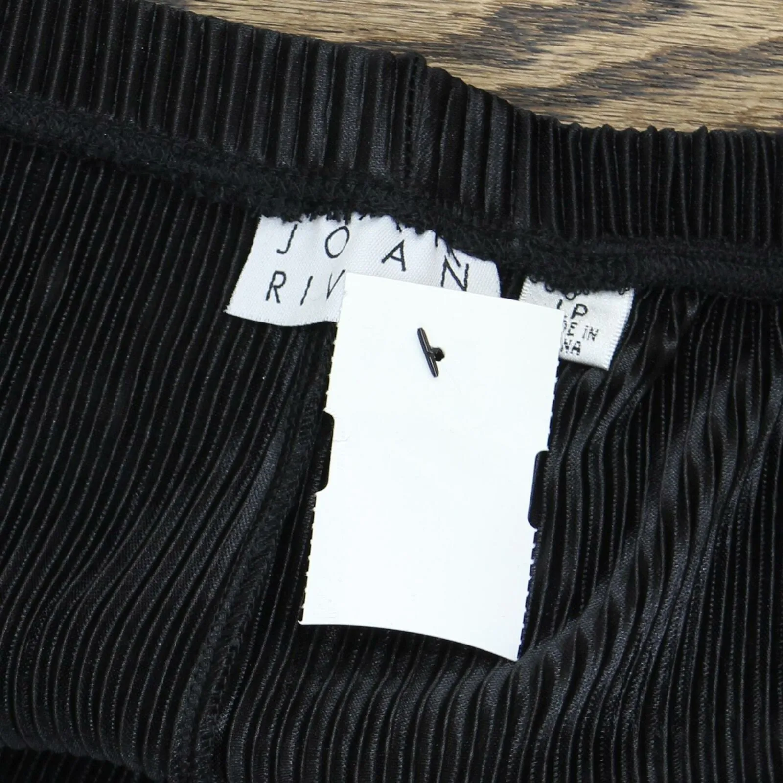 Joan Rivers Petite Solid Accordion Pleat Palazzo Pants