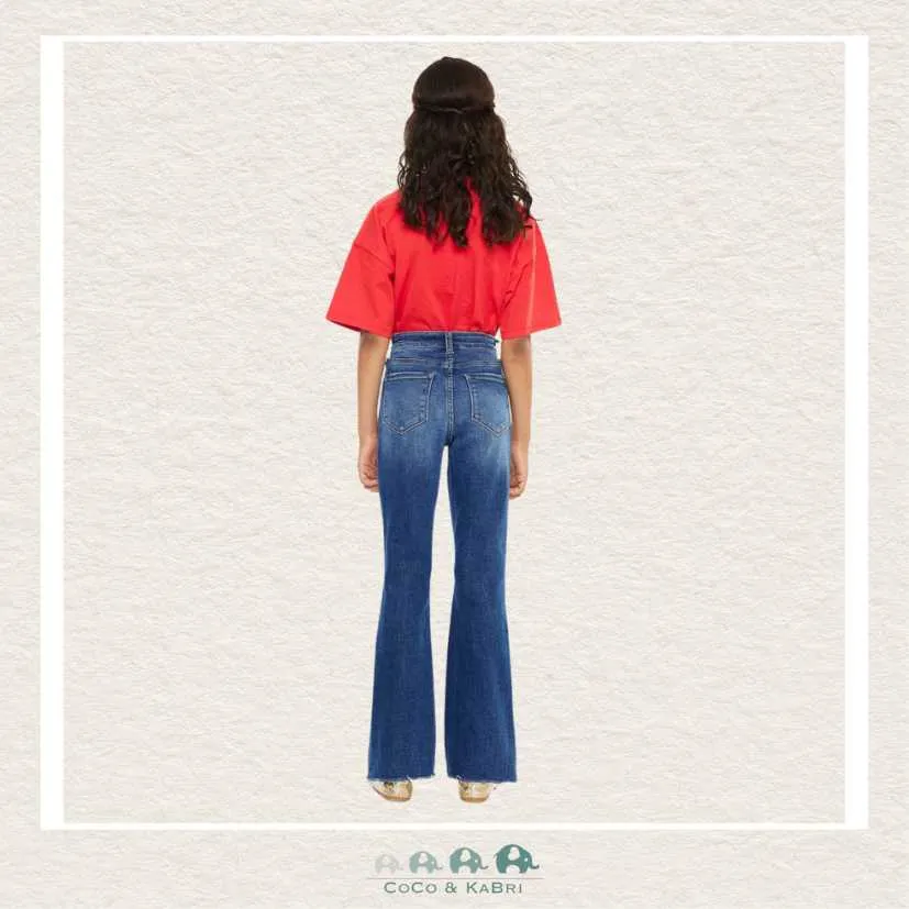 Kan Can: Melody High Rise Bootcut Denim Girls Pants