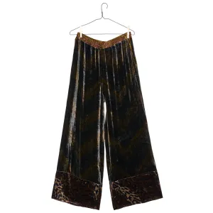 Kanada Velvet Wide Leg Trousers
