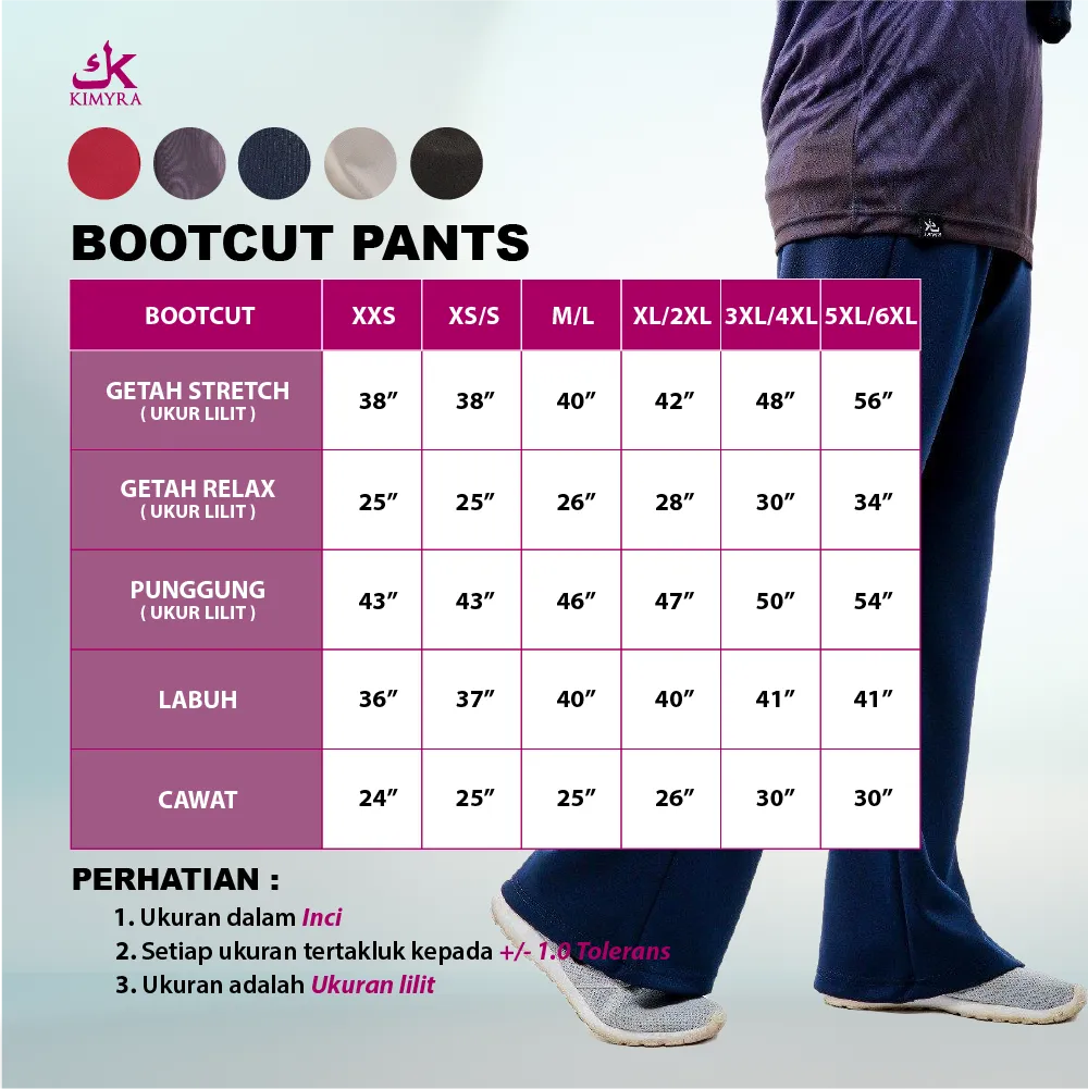 KBP 02 - BOOTCUT DARK GREY