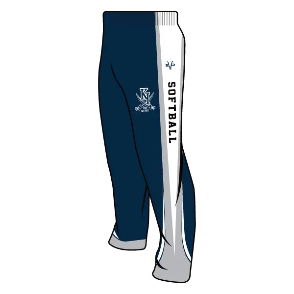 KENT ISLAND SOFTBALL Sublimated Women's Sweatpants