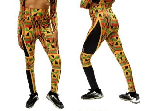 Kente Leggings Yoga Pants