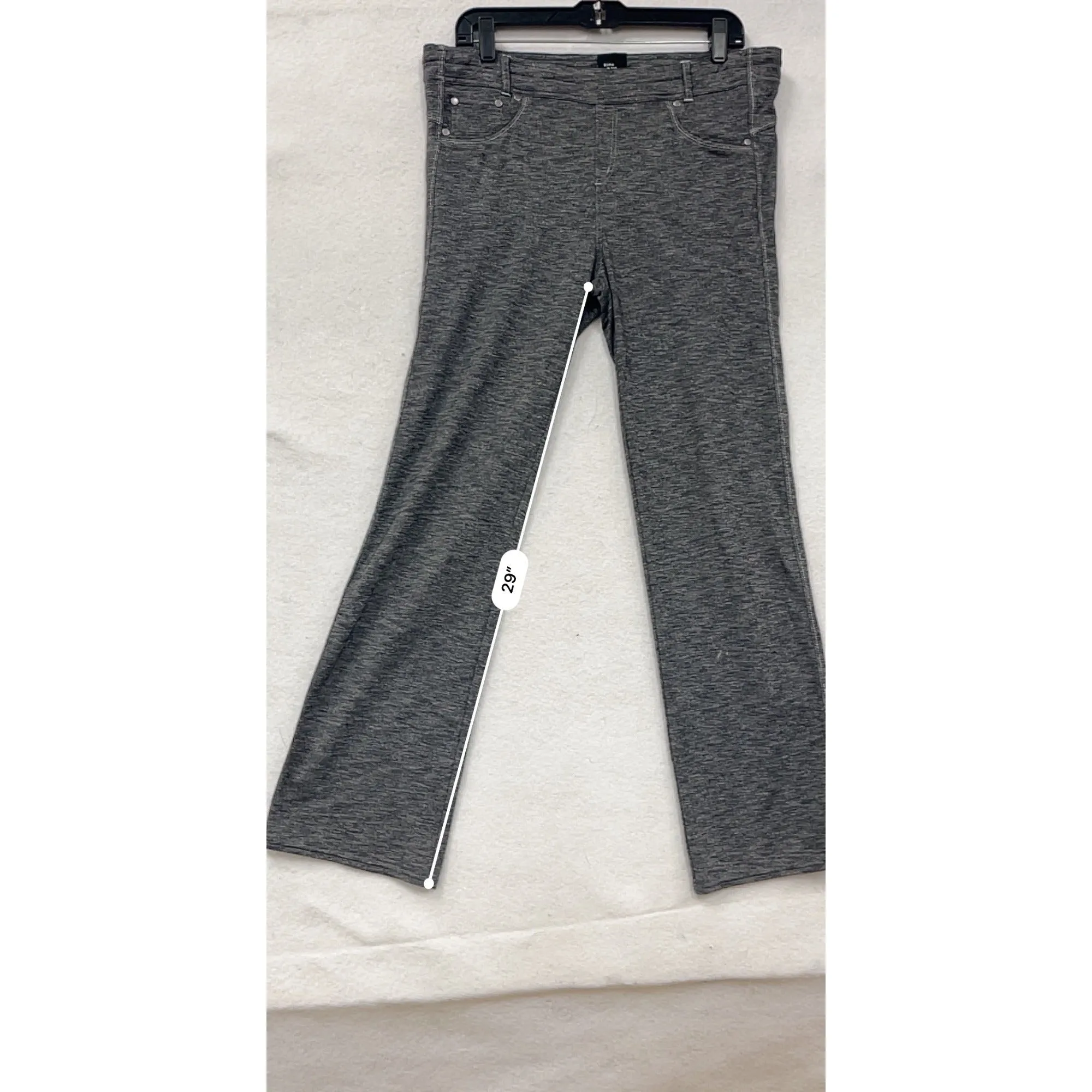 Kühl Womens Heathered Gray Pants Size 14 Short - Bootcut Fit #8148