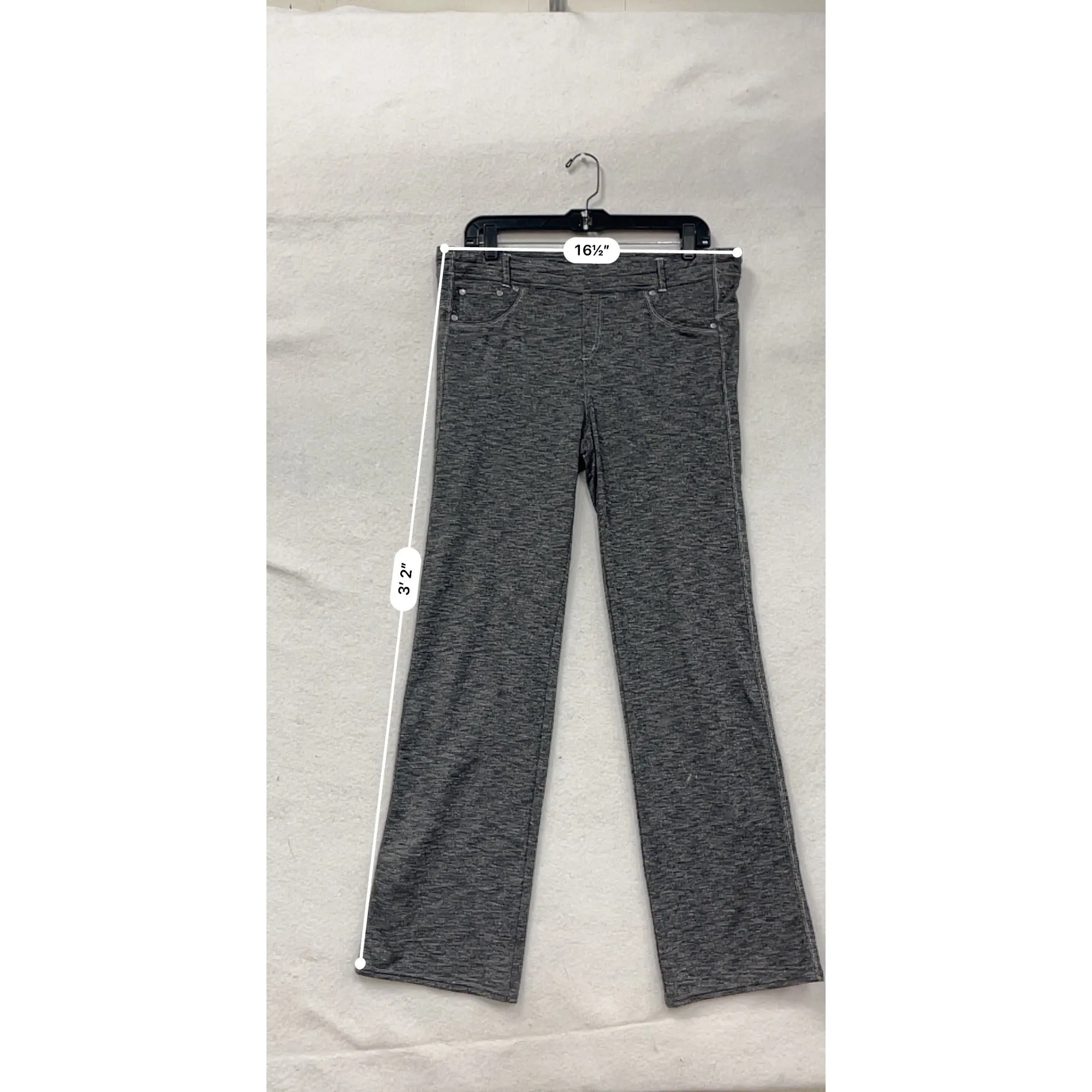 Kühl Womens Heathered Gray Pants Size 14 Short - Bootcut Fit #8148