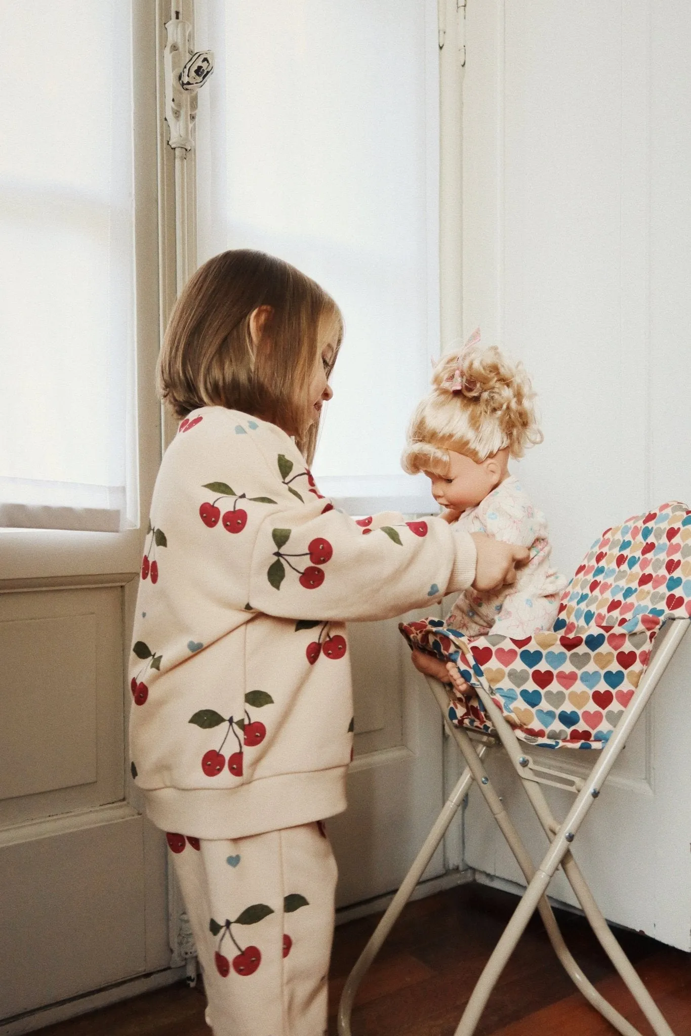 Konges Slojd Lou Sweatpants OCS - Cherry Bestie