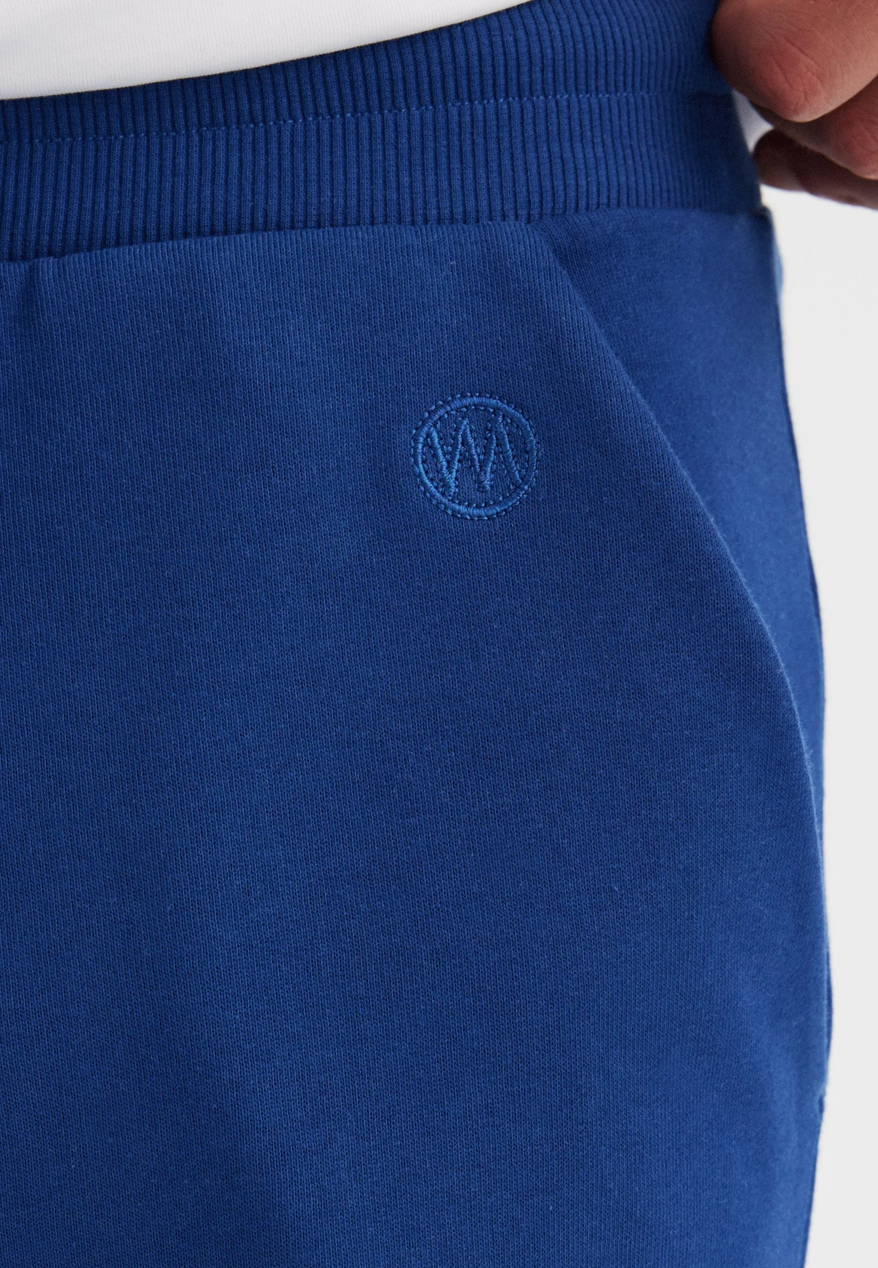 Koyu Mavi Basic Pamuklu Regular Fit Düz Paça Erkek Eşofman Altı CORE SWEATPANTS