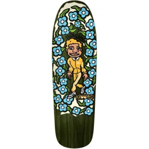 Krooked Skateboards Gonz Sweatpants Custom Shape Skateboard Deck 9.81"
