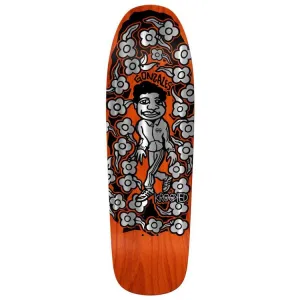 Krooked Skateboards Gonz Sweatpants Foil Custom Shape Skateboard Deck 9.81"