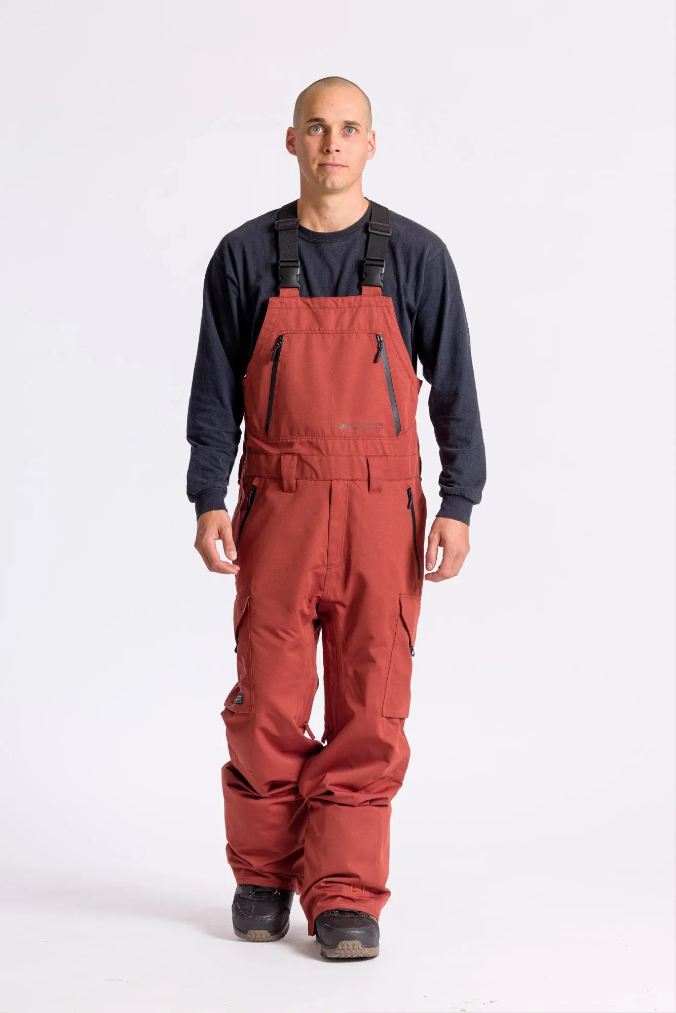 L1 Sentinal Mens Bib Pants Rust