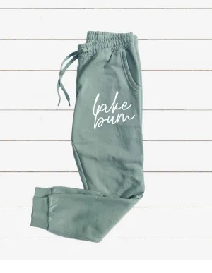 Lake Bum Graphic Women's Soft Washed Sweatpants