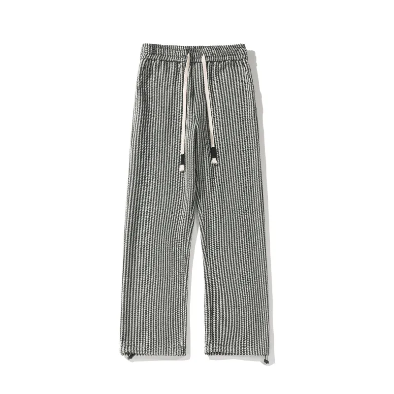 Lamine | Men’s Herringbone Relaxed Sweatpants