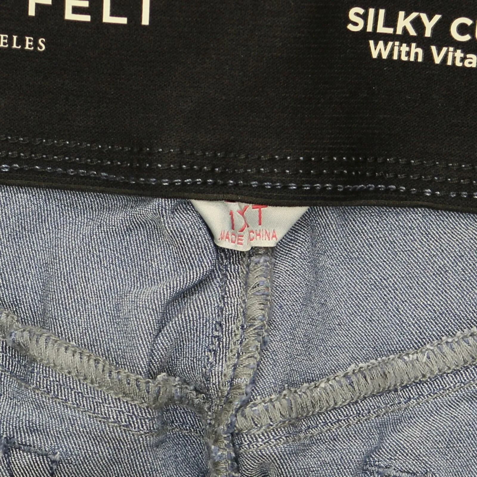 Laurie Felt Plus Tall Curve Silky Denim Boot Cut Jeans