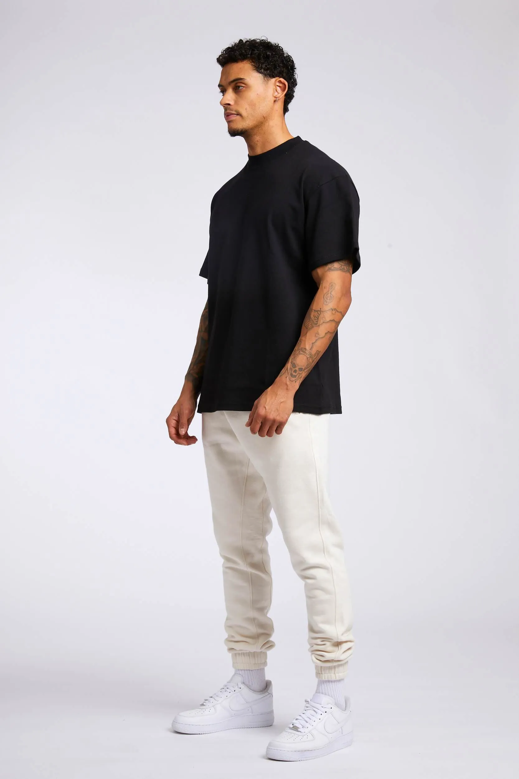 LEGEND* BASICS SWEATPANTS - CREAM