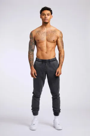 LEGEND* BASICS SWEATPANTS - WASHED GREY