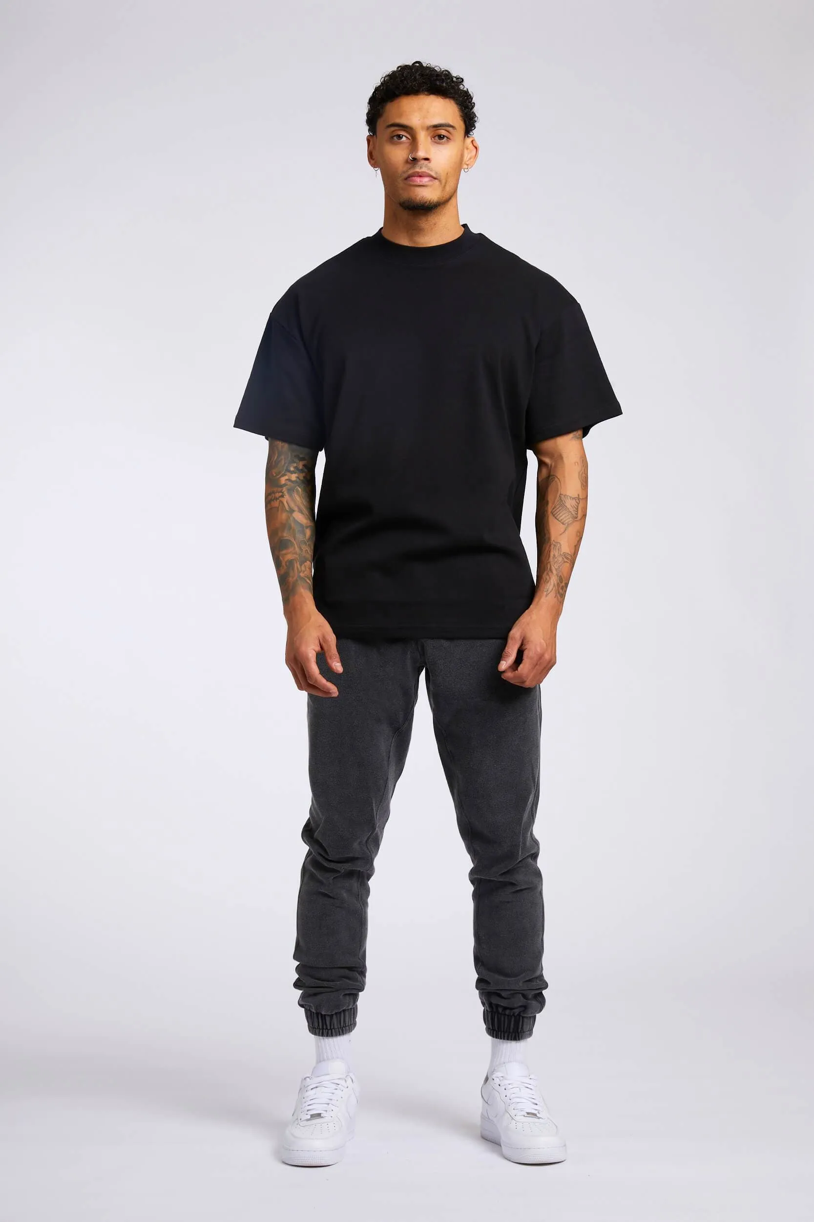 LEGEND* BASICS SWEATPANTS - WASHED GREY