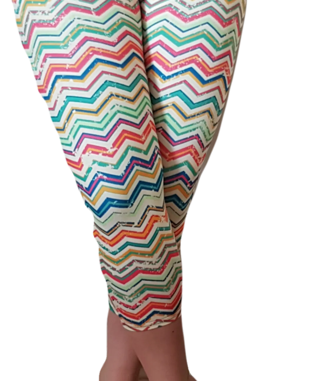 Leggings Capri Vintage Chevron