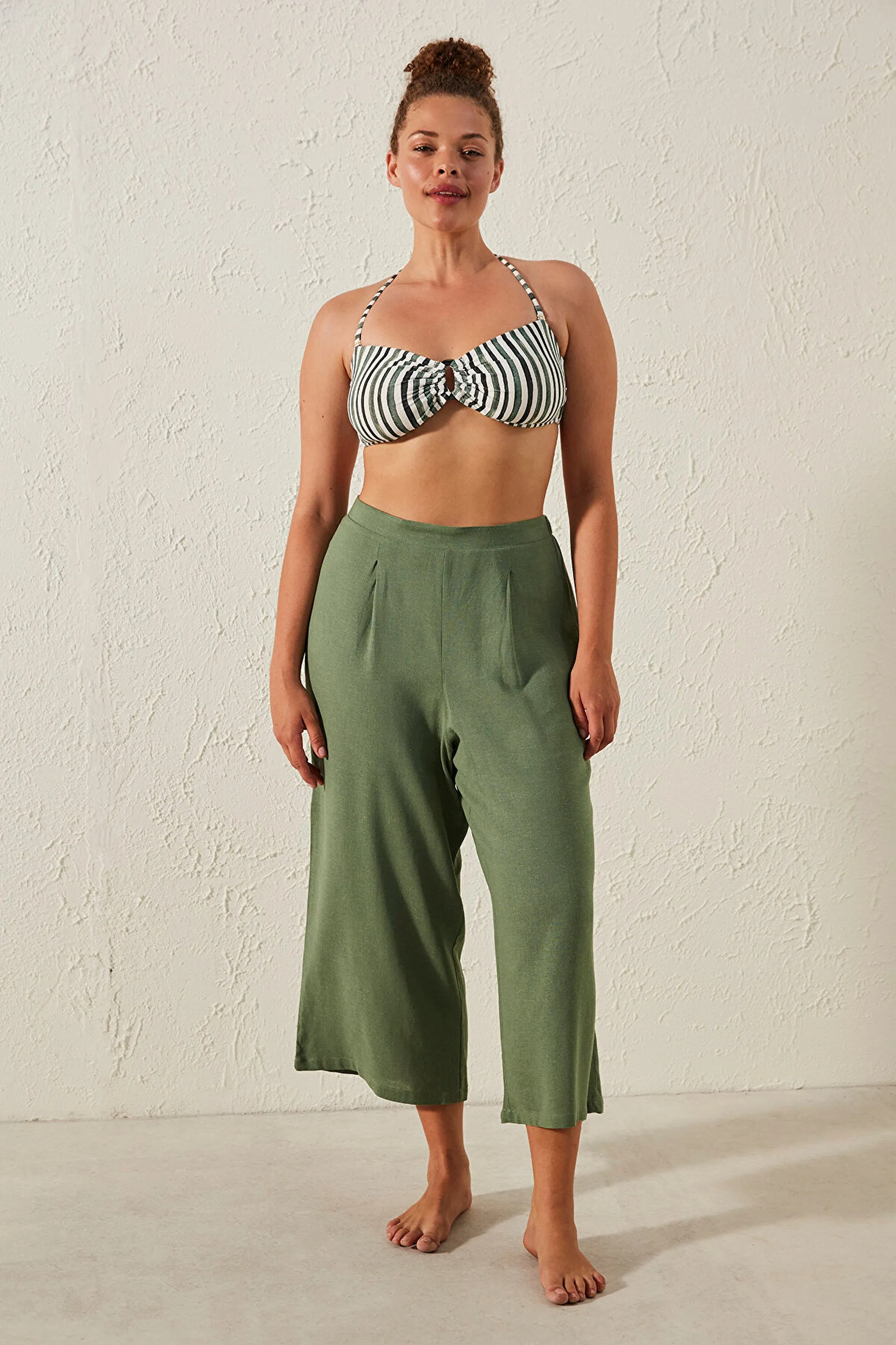 Lena Green Pants
