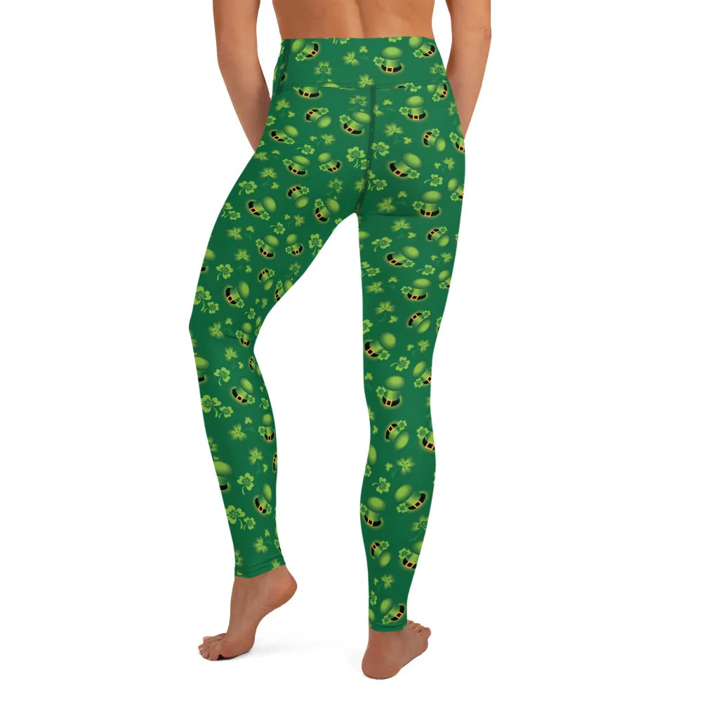Leprechaun Hats High-waist Yoga Leggings