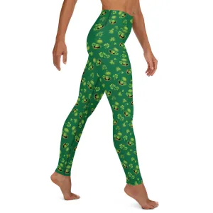 Leprechaun Hats High-waist Yoga Leggings
