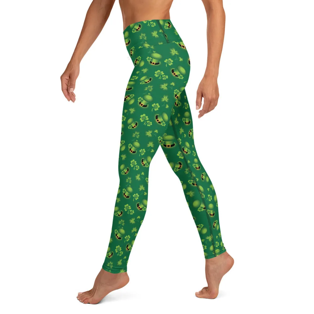 Leprechaun Hats High-waist Yoga Leggings