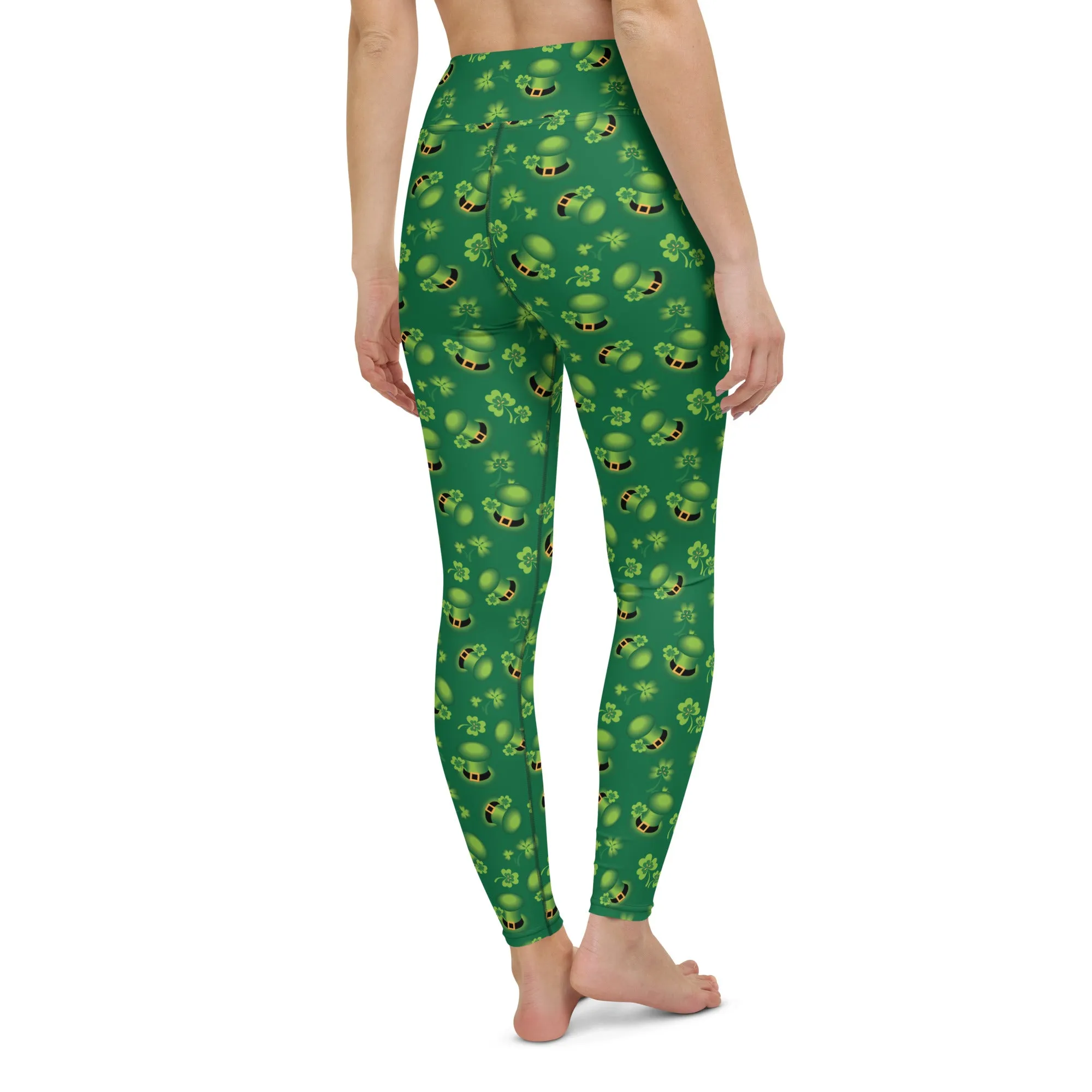 Leprechaun Hats High-waist Yoga Leggings