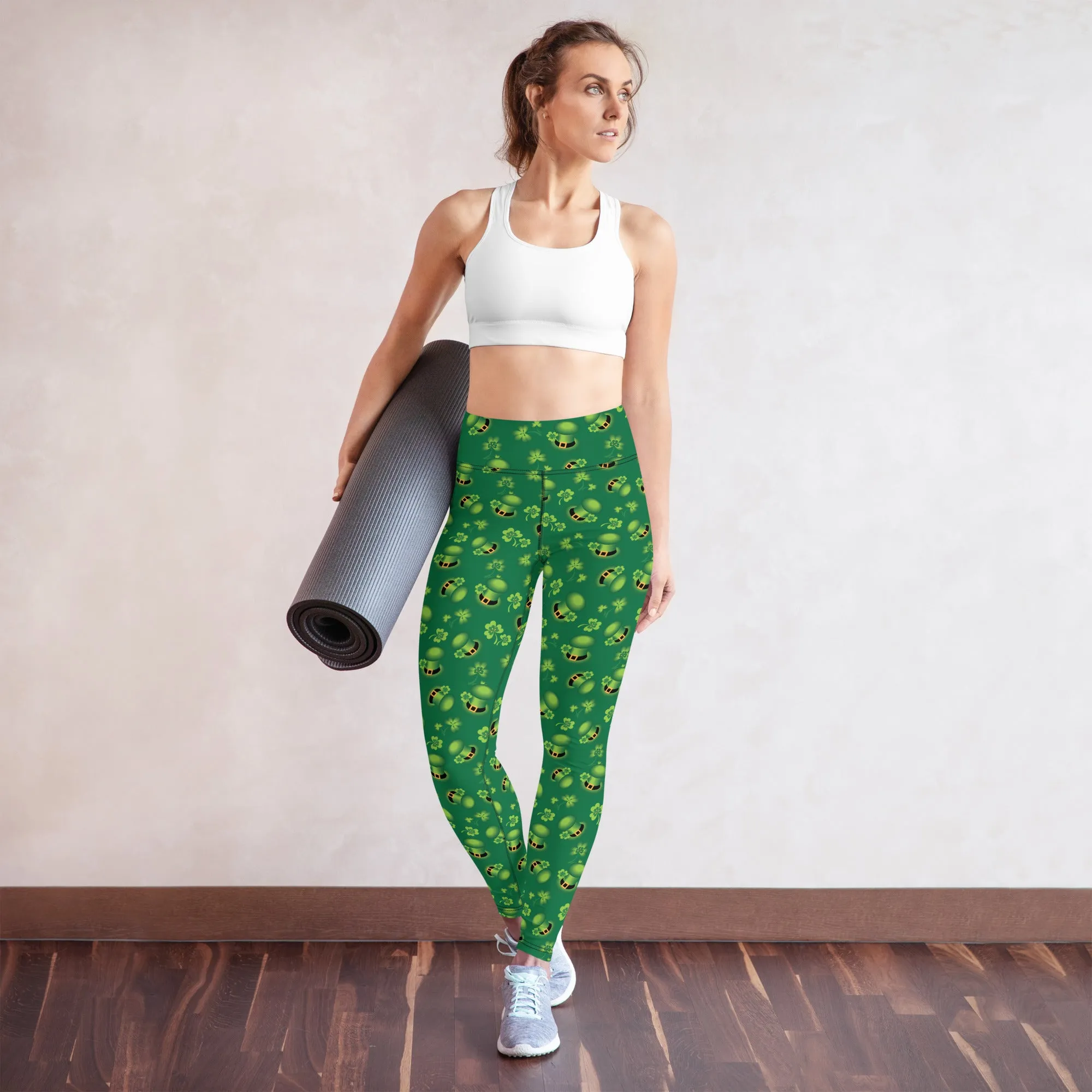 Leprechaun Hats High-waist Yoga Leggings