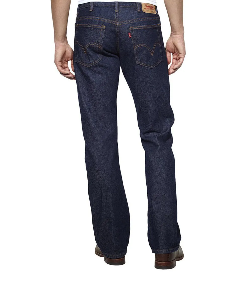 LEVI'S 517 BOOT CUT JEANS - RINSE