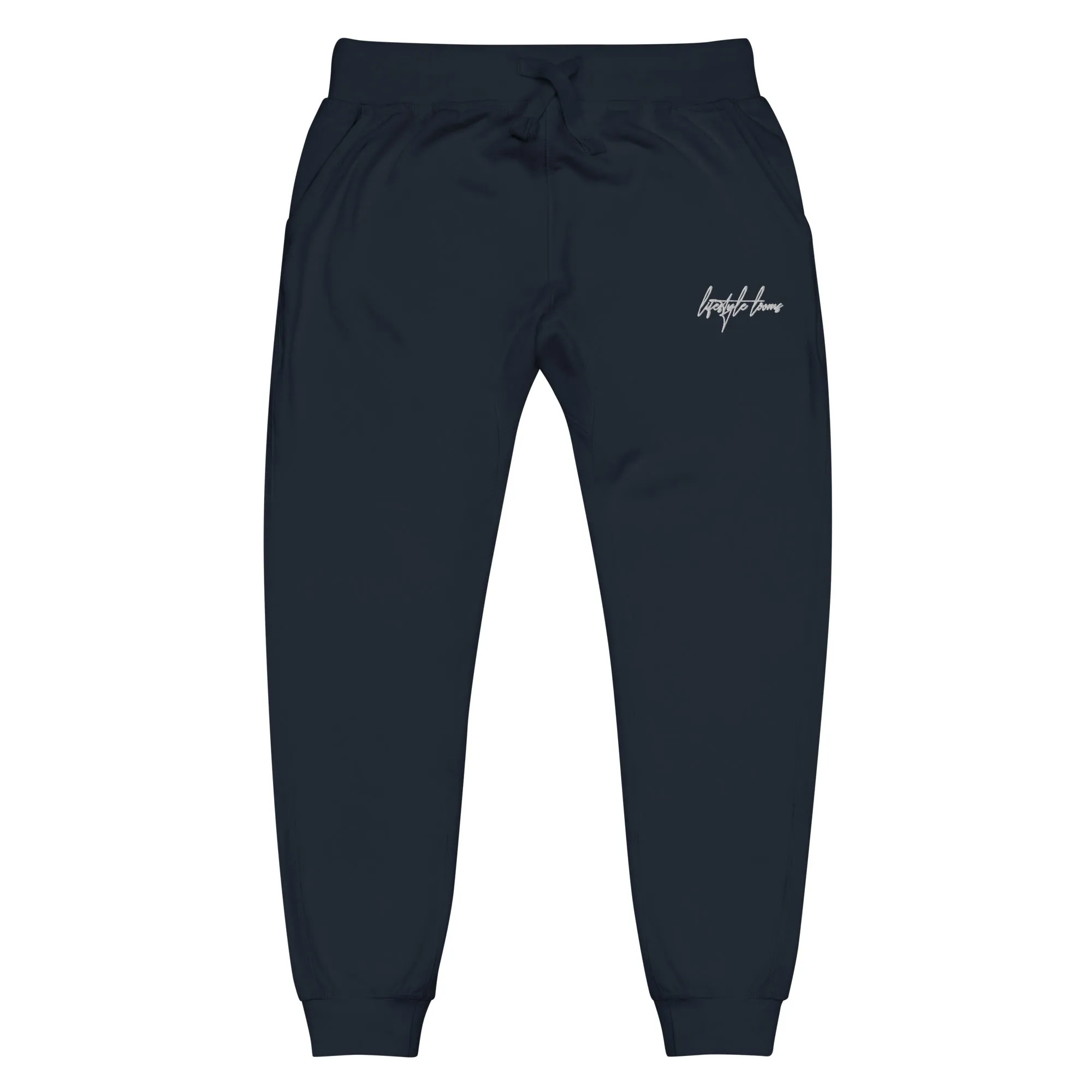 Lifestyle Looms Embroidered Unisex fleece sweatpants
