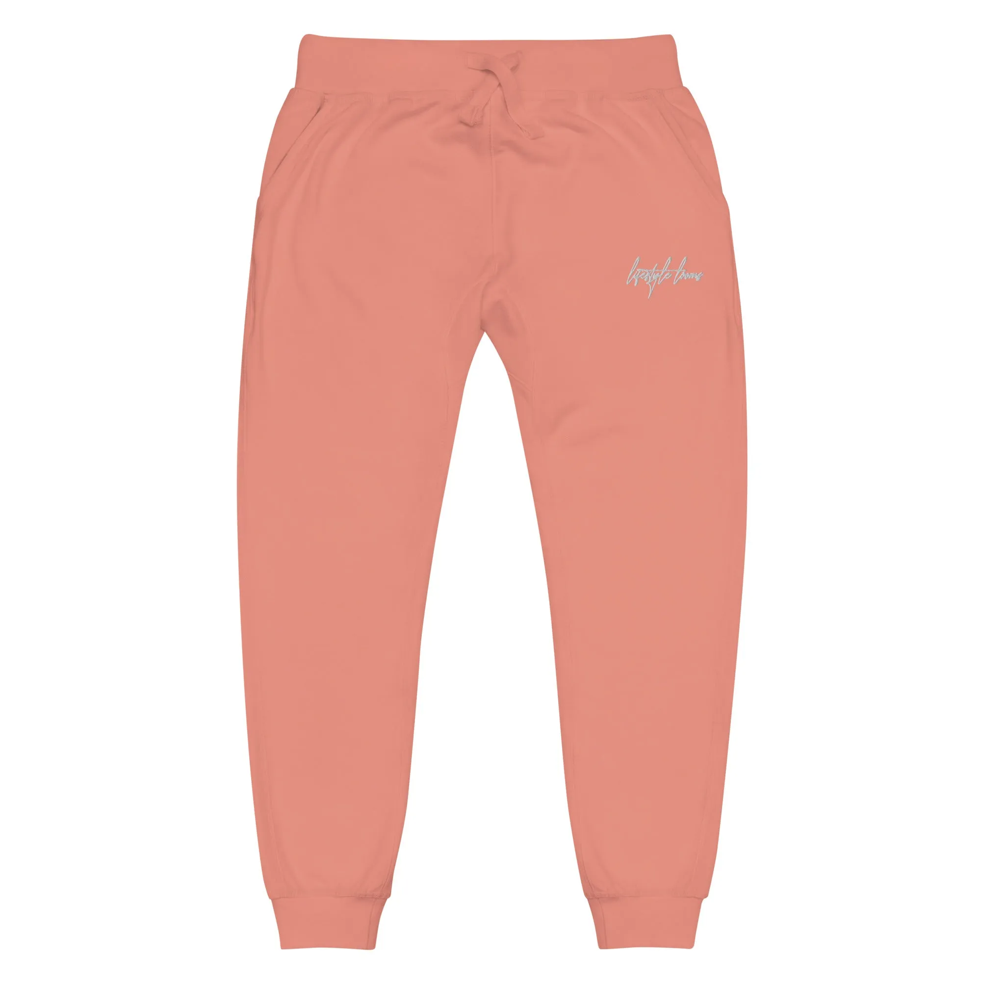Lifestyle Looms Embroidered Unisex fleece sweatpants