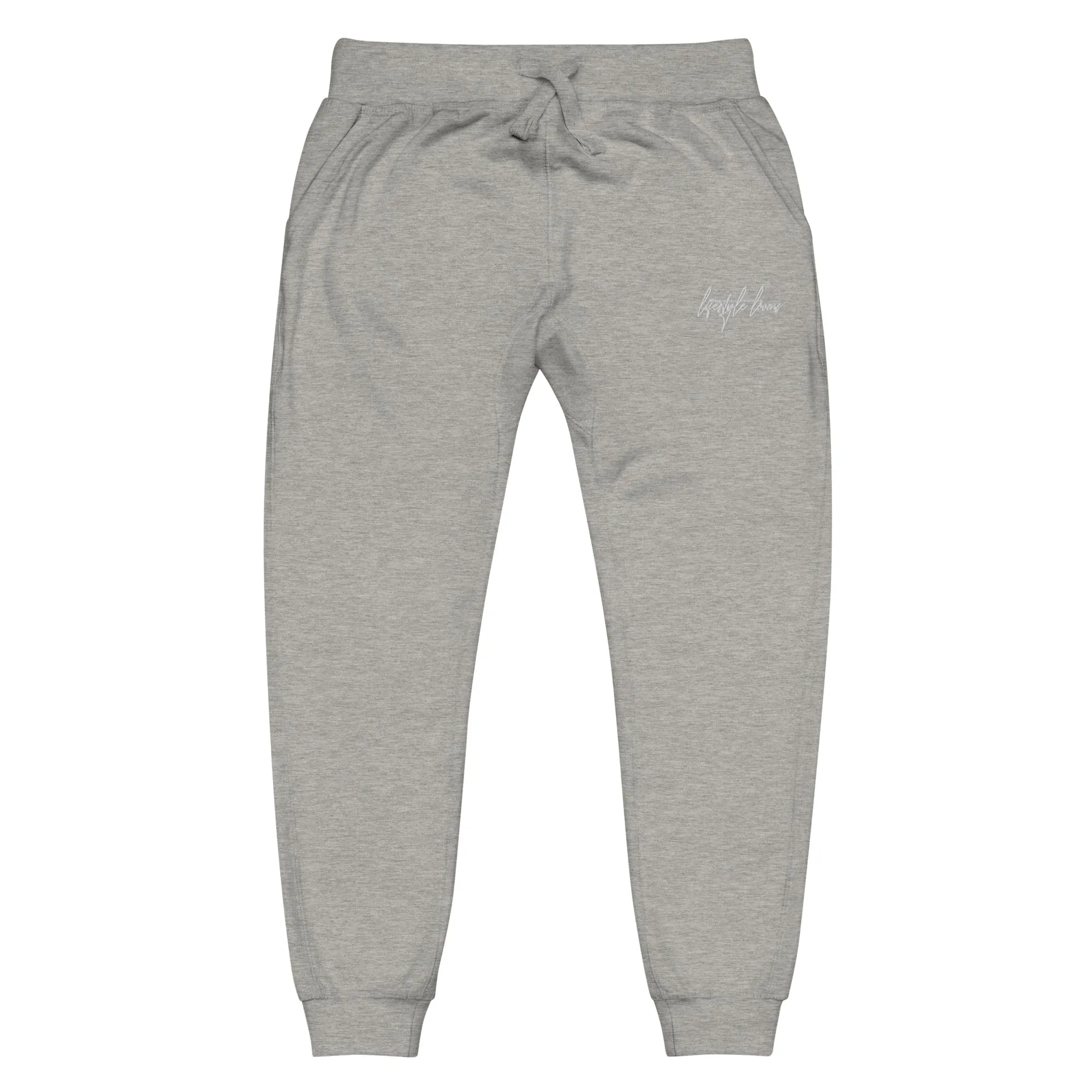 Lifestyle Looms Embroidered Unisex fleece sweatpants