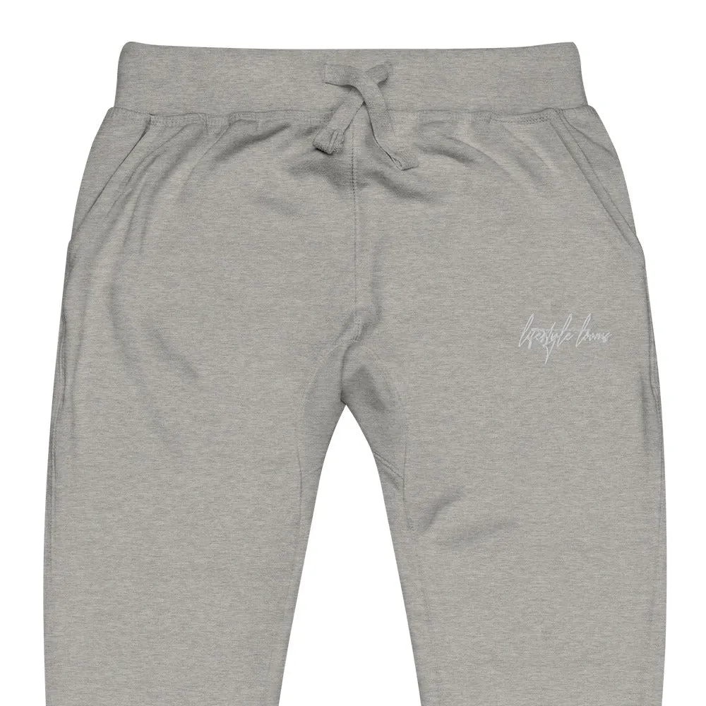 Lifestyle Looms Embroidered Unisex fleece sweatpants