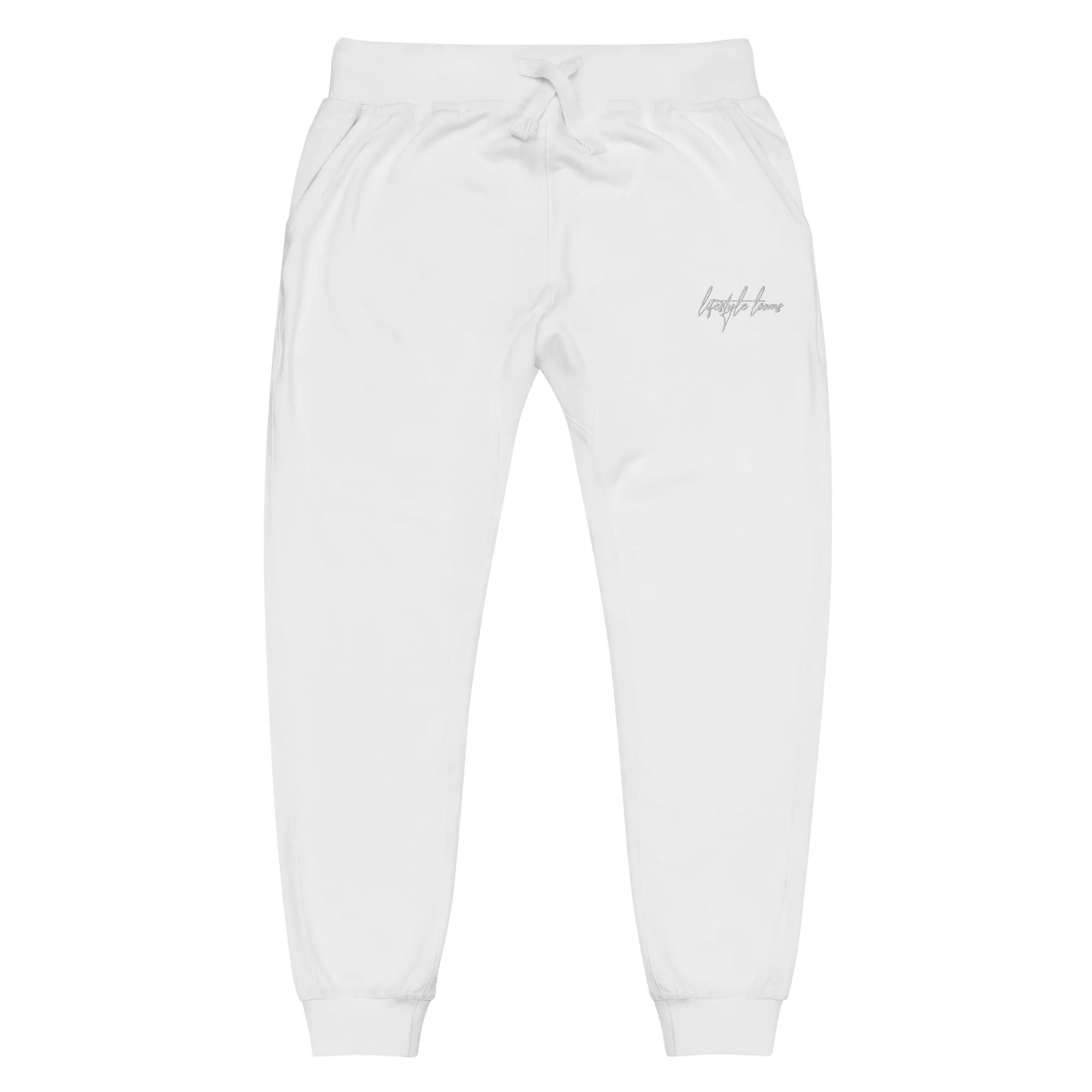 Lifestyle Looms Embroidered Unisex fleece sweatpants